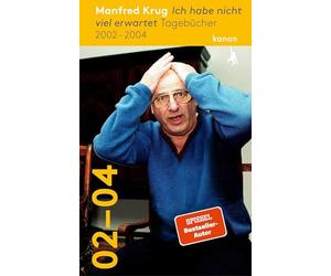 Manfred Krug. Ich habe nicht viel erwartet: Tagebücher 2002-2004
