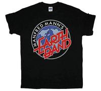 Manfred Manns Earth Band T-Shirt 10Cc The Alan Parsons Project Saga Tee T-Shirt Unisex Black Mens Tees L