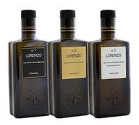 Manfredi Barbera - Collection LORENZO - Huile d'olive extra vierge - Fabriqué en Italie (Tris LORENZO, 1 paquet / pièce)