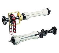 Manfrotto 046MCR Mi-Axe expan avec chaîne métal Rouge