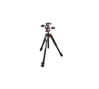 Manfrotto Trépied 055 MK055XPRO3-3W 3 sections aluminium, rotule 3D, poids max 8 kg, niveau à bulle