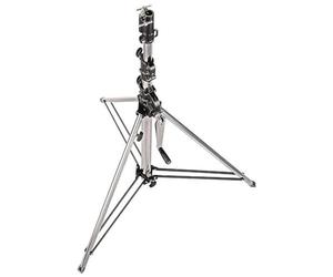 Manfrotto 087NWSH Argent trépied - Trépieds (30 kg, 1 Pieds, 2,76 m, Argent, Acier, 15,5 kg)