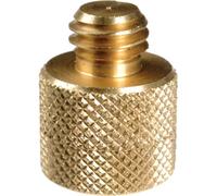 Manfrotto 088 Adaptateur de Support Femelle 1/4-50,8 cm vers mâle 3/8" 20 mm de Long - Remplace 3103, Nickel