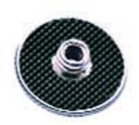 Manfrotto 088LBP Adapter Small 1/4 to 3/8 trépied Noir