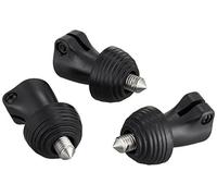 Manfrotto 116SPK3 Embout caoutchouc avec pointe rétractable pour trépied 190cxpro4 ou trépieds à jambe de Ø 11,6 cm