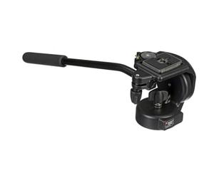 Manfrotto 128RC Rotule vidéo Micro Plateau rapide Mouvements à 360° Bascule avant/arrière de 90° Charge maximale : 6kg