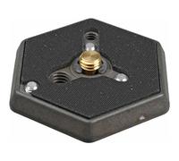 Manfrotto 130-38 Plateau rapide hexagonal 3/8'' plat