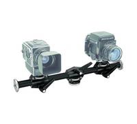 Manfrotto Bras d'accessoires 131DDB horizontal 4 têtes (2V/2H, filetage 3/8'') Noir