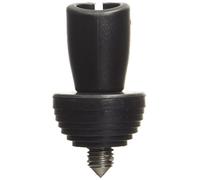 Manfrotto 160SP1 Embout en Caoutchouc avec Pointe INOX D 16 Noir