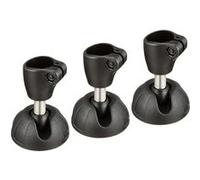Manfrotto 22SCK3 - Ventouse de pied de trépied (pack de 3) Noir G