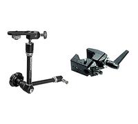 Manfrotto 244 Bras à Friction avec barette 143BKT & 035 Super Clamp Poignée Ergonomique