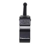 Manfrotto 386B-1 accessoire de trépied - Accessoires de trépied (Noir, Aluminium, 1/4, 3/8", 97 g)