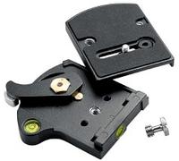 Manfrotto - 394 - Adaptateur plateau rapide + Plateau rapide 410PL