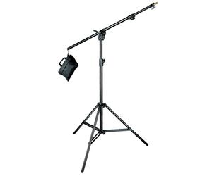 Manfrotto 420B trépied Microphone 3 pieds Noir
