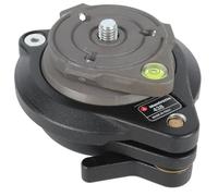 Manfrotto 438 Ball Camera Leveller 3/8 Noir trépied - Trépieds (5 cm, Noir, Aluminium, 650 g)