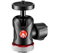 Manfrotto MH492LCD-BH tête de trépieds Noir, Rouge Aluminium 1/4" Balle (forme)