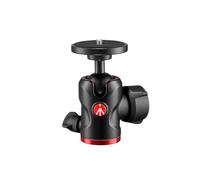 Manfrotto 494 Tête de Rotule Centrale, pour Trépied Appareil Photo, Support Smartphone et Bras Magique, Ultra-Compact, en Fibre de Carbone, Ultra-Légère