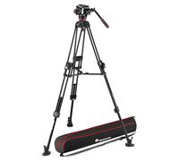 manfrotto 504x 645 fast twin video diriger avec 645 fast twin trepied en aluminium