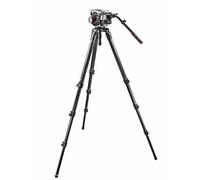 Manfrotto 509HD,536K trépied Caméras numériques 3 pieds Noir