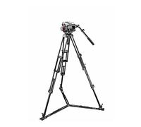 Manfrotto 509HD,545GBK trépied Caméscope portable 3 pieds Noir