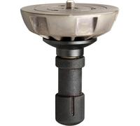 Manfrotto 520BALLSH Demi-Bol avec poignée Courte 75 mm Noir