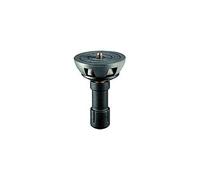 Manfrotto Demi-bol court 520BALLSH – 75 mm, poignée courte, noir