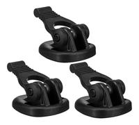 Manfrotto 565 Kit de 3 Patins avec Pointes Fixe Noir