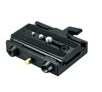 Manfrotto 577 Adapter W/Sliding Plate trépied Noir