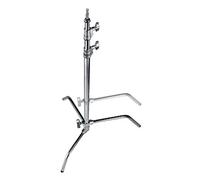 Manfrotto A2033L 3pieds Argent trépied - Trépieds (10 kg, 3 Pieds, 3,28 m, Argent, Acier)