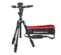 Manfrotto Befree Advanced 3-Way Tripod Kit, Tripod and Fluid Head in Aluminium for Cameras and Camcorders up to 6 kg, Ultra-Compact, Photo Accessories for DSLR, CSC, Mirrorless, Photo and Video