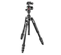 Manfrotto Befree Advanced MKBFRTA4BK-BH Trépied avec Manfrotto 494 Center Ball head