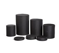 Manfrotto-Cylindres sièges Lot de 4 hauteurs Noir