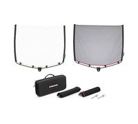 Manfrotto Drapeau Rapid - Kit 45 x 60 cm - Cadre RapidExoframe en Aluminium pour Assemblage Rapide - Fourni avec Étui de Transport - Très Léger - LL LR1911