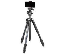 Manfrotto Trépied Element MII – Aluminium, rotule Bluetooth, support smartphone