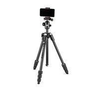 Manfrotto Element MII Trépied pour Appareil Photo en Carbone avec Rotule et Bluetooth, Support pour Smartphone et Téléphone, Stabilisateur pour Appareil Photo Compact CSC, DSLR