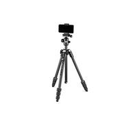 Manfrotto Trépied pour appareil photo Element MII – Carbone, rotule, Bluetooth, support smartphone