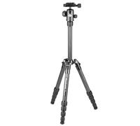 Manfrotto Element Traveller Petit trépied 5 Sections en Fibre de Carbone avec rotule