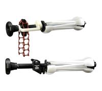 Manfrotto Support de studio 046MCR Mini-Axe Expan avec chaîne métal rouge (x2)