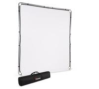Manfrotto EzyFrame Kit de Fond Pliable Photo/Vidéo Grand Format - 2 x 2,3 m - Blanc - Cadre en Aluminium Rapide à Assembler - Fourni avec Étui de Transport A Rigide et Compact - LL LB7950