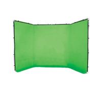 Manfrotto - Fond panoramique vert 2.3 x 4 m - LAS7622