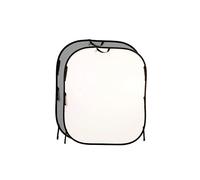 Manfrotto - Fond pliable 1.5 x 1.8m Blanc / Gris - LAS56GW