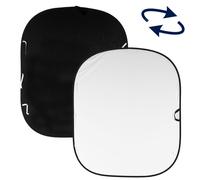 Manfrotto - Fond pliant - 1.50 x 1.80m Noir / Blanc - LAS5621