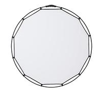 Manfrotto HaloCompact Plus Diffuseur 98 cm - Diffuseur Circulaire 2 diaph - Technologie RapidExoframe™ - Cadre Pliable en Aluminium - LL LR3333