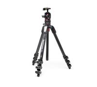 Manfrotto Kit Trépied à 4 Sections en Carbone, Trépied Appareil Photo avec Rotule Ball et Système de Fixation Rapide Move, Kit Support Photo Professionnel, Trépied Camera avec Rotule Photo