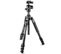Manfrotto Trépied Befree Advanced – Aluminium, tête à rotule, portable et compact, fermeture levier