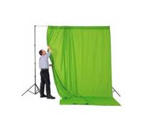 Manfrotto Lighting fond de studio drapé réversible vert et bleu Chromakey 3 x 3.5 m