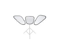 Lastolite Lot de 3 panneaux réflecteurs Triflector Argent/blanc