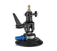 Manfrotto MCUPVR - VR ventouse avec espigote Adaptateur, Noir