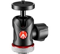 Manfrotto MH492LCD-BH Embout de trépied Noir, rouge Aluminium 1/4" Roulements à billes