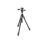 Manfrotto - Trépied 290 Dual Alu + rotule 3D MH804-3W - MK290DUA3-3W